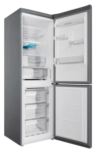 INDESIT INFC8 TT33X inox alulfagyasztós hűtőszekrény