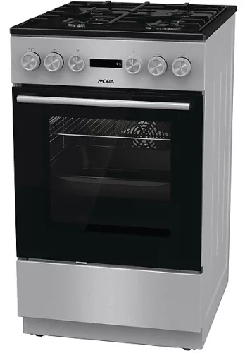 MORA K4255C1S kombinált tűzhely, 70 l, légkeverés, hidrolitikus tisztítás