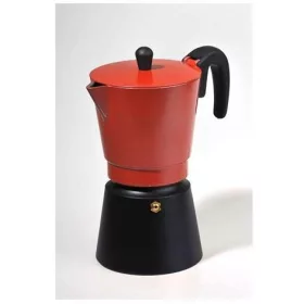   KALIFA KÁVÉFŐZŐ VÖRÖS 1048 kotyogós kávéfőző 4 személyes