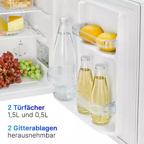 BOMANN KB 7346 szabadonálló hűtőszekrény, 42 l, fehér, E energiaosztály