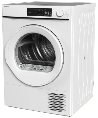 Sharp KD-NHA0S6GWD-EE hőszivattyús szárítógép, 10 kg, szenzoros szárítás, fehér