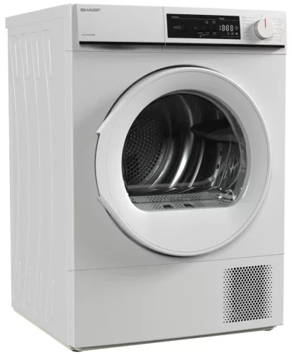 Sharp KD-NHA0S6GWD-EE hőszivattyús szárítógép, 10 kg, szenzoros szárítás, fehér