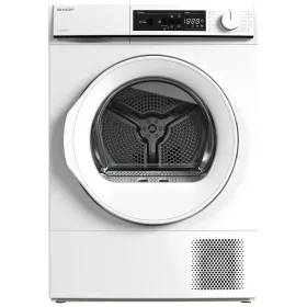   Sharp KD-NHA7S6GWE-EE hőszivattyús szárítógép 7 kg, E energiaosztály, szenzoros szárítás