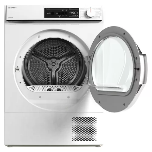 Sharp KD-NHA8S6GWE hőszivattyús szárítógép, 8 kg, E energiaosztály