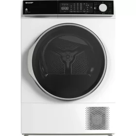   Sharp KD-NHL8S7GWD-EE hőszivattyús szárítógép 8 kg, Sensor Dry, 15 program