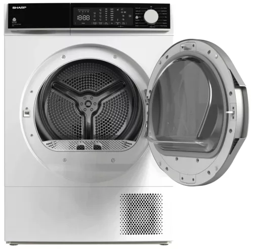 Sharp KD-NHL8S7GWD-EE hőszivattyús szárítógép 8 kg, Sensor Dry, 15 program