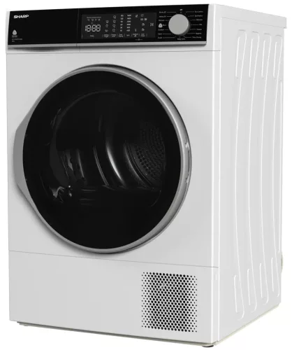 Sharp KD-NHL8S7GWD-EE hőszivattyús szárítógép 8 kg, Sensor Dry, 15 program