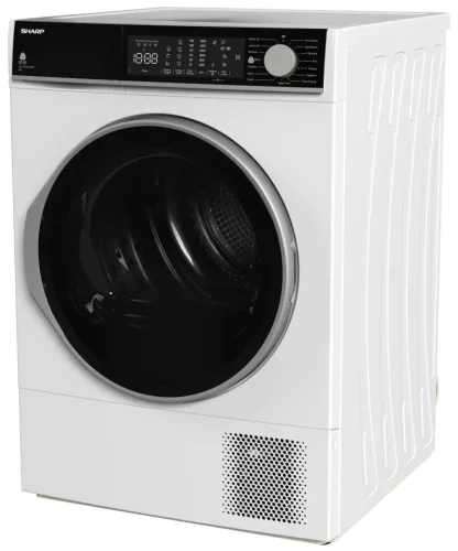 Sharp KD-NHL8S7GWD-EE hőszivattyús szárítógép 8 kg, Sensor Dry, 15 program