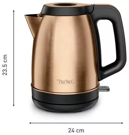 Tefal KI280G10 rozsdamentes acél vízforraló automatikus kikapcsolással