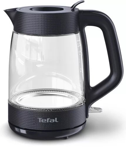 TEFAL KO2G08E0 Morning Glass üveg vízforraló, 2000 W, kék háttérvilágítással