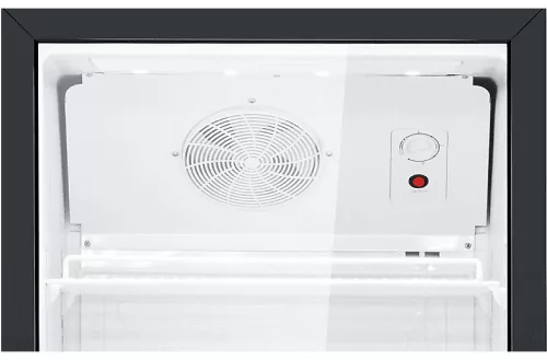 BOMANN KSG 7351 fekete borhűtő, 356 l, 68 palack, zárható ajtó