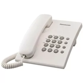   Panasonic KX-TS500HGW vezetékes telefon, újratárcsázás, falra szerelhető