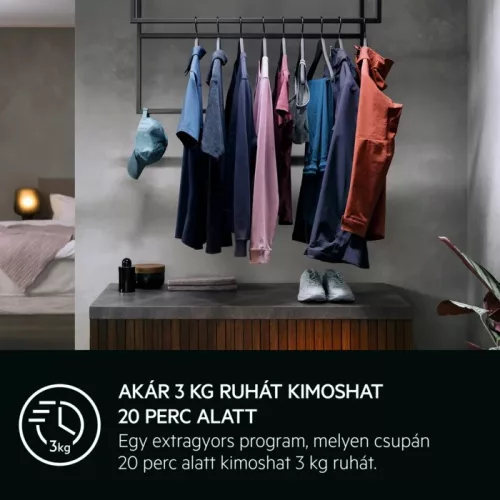 AEG LFR61944BE ProSense elöltöltős mosógép 9 kg, 1400 f/p, A energiaosztály, inverter motor