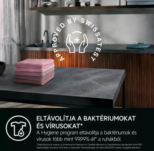 AEG LFR61944BE ProSense elöltöltős mosógép 9 kg, 1400 f/p, A energiaosztály, inverter motor