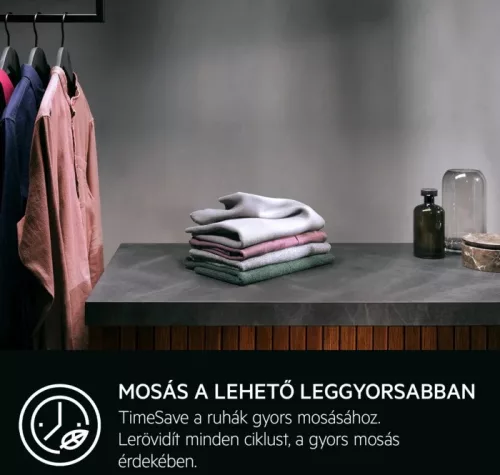 AEG LFR61944BE ProSense elöltöltős mosógép 9 kg, 1400 f/p, A energiaosztály, inverter motor