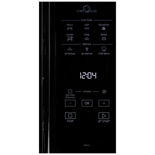 WHIRLPOOL MCP 349 BL Mikrohullámú sütő, 25 l, 3D MIKROHULLÁM + GRILL + CRISP + PÁROLÁS + HŐLÉGBEFÚVÁS funkció