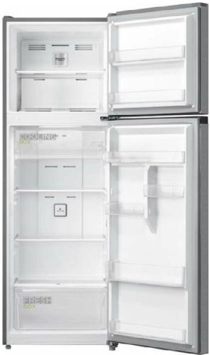 MIDEA MDRT489MTE46 No-Frost, inox felülfagyasztós hűtőszekrény