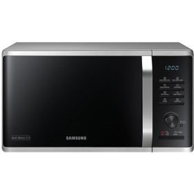   SAMSUNG MG23K3575AS/EO, 23 L, 800 W, Grill mikrohullámú sütő INOX