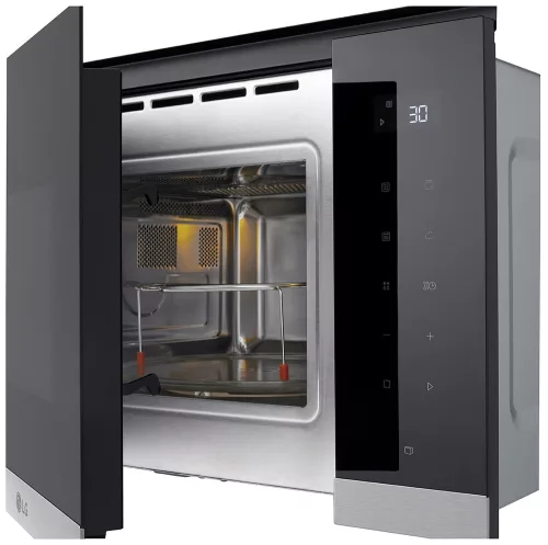 LG MG7Z2593D 25 l beépíthető grilles mikrohullámú sütő, 900 W
