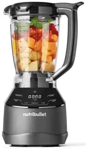 NUTRIBULLET NBF580B Triple Prep System turmixgép 1500 W, 1,8 l-es kancsóval és 1,6 l-es aprítóval