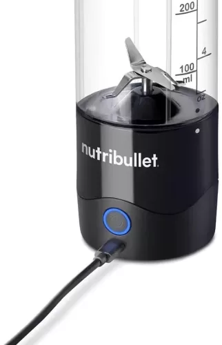NUTRIBULLET NBP003.B hordozható turmixgép 475 ml, akkumulátoros, USB-C töltéssel