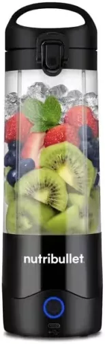 NUTRIBULLET NBP003.B hordozható turmixgép 475 ml, akkumulátoros, USB-C töltéssel