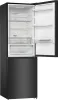 Gorenje NRK619EABXL4 alulfagyasztós hűtőszekrény, NoFrost Plus, 300 l, fekete inox