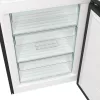 Gorenje NRK619EABXL4 alulfagyasztós hűtőszekrény, NoFrost Plus, 300 l, fekete inox