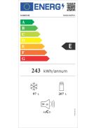 GORENJE NRK619EPW4 kombinált hűtőszekrény, No-Frost