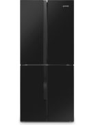 GORENJE NRM818EMB négyajtós hűtőszekrény, fekete