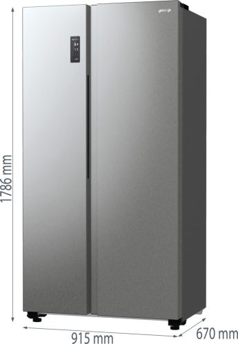 GORENJE NRR9185EAXL side by side hűtőszekrény