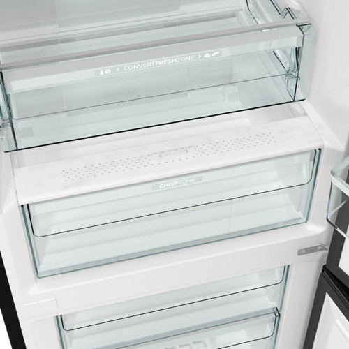 GORENJE ONRK619DBK alulfagyasztós kombi hűtőszekrény