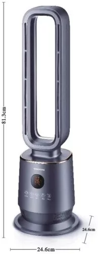 ORION OSH-03 lapát nélküli fűtőventilátor, 2000 W, termosztát, oszcillálás