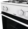 MORA P2241AW1 szabadonálló gáztűzhely, 4 gázégő, 70 literes sütő, A energiaosztály