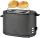 ProfiCook PC-TA 1291 kenyérpirító, 950 W, 2 szeletes, zsemlemelegítő feltéttel, szürke