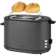 ProfiCook PC-TA 1291 kenyérpirító, 950 W, 2 szeletes, zsemlemelegítő feltéttel, szürke