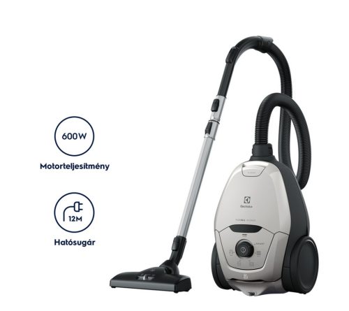 Electrolux PD82-4MG szürke csendes porzsákos porszívó