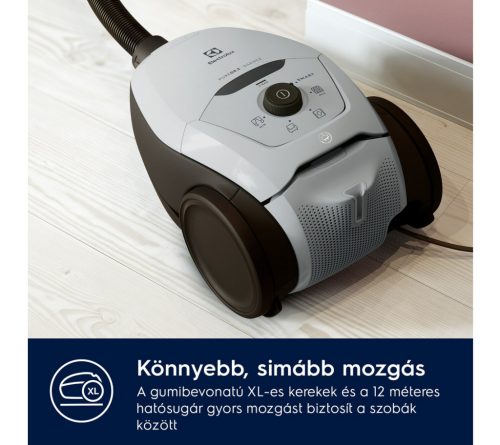 Electrolux PD82-4MG szürke csendes porzsákos porszívó