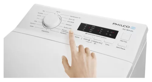 Philco PLD 126 DQTL felültöltős mosógép, 6 kg, 1200 ford./perc