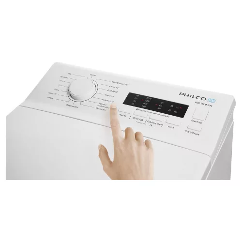 Philco PLD126DQTL felültöltős mosógép 5 ÉV GARANCIA!