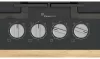 Bosch PPP6A6I40 beépíthető gázfőzőlap FlameSelect 60 cm, edzett üveg, öntöttvas rács