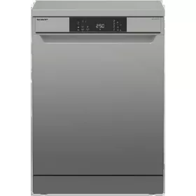   SHARP QW-NA1EF49D3S-EU 60 cm szabadonálló inox mosogatógép, 13 teríték, energiatakarékos