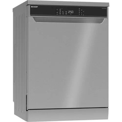SHARP QW-NA1FF45DI-EU mosogatógép 60 cm, 16 teríték, inox, D energiaosztály