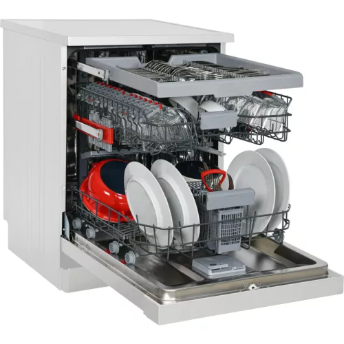 Sharp QW-NA1FF45DW-EU szabadonálló mosogatógép 60 cm, 16 teríték, fehér, 7 program