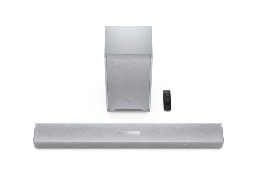 SHARP Q HT-SBW53121(SL) 3.1.2 DOLBY ATMOS / DTS:X hangprojektor vezeték nélküli mélynyomóval, ezüst