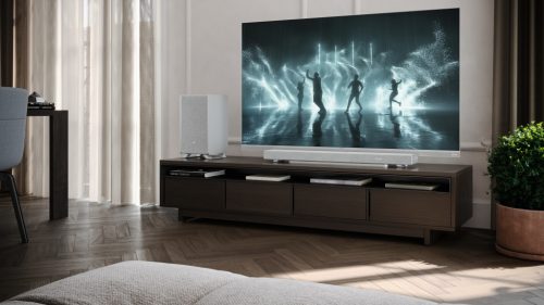 SHARP Q HT-SBW53121(SL) 3.1.2 DOLBY ATMOS / DTS:X hangprojektor vezeték nélküli mélynyomóval, ezüst