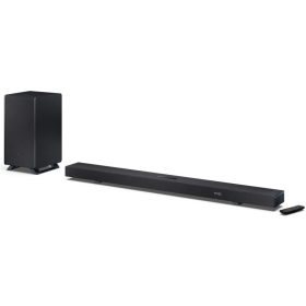   SHARP Q HT-SBW55121(BK) 5.1.2 DOLBY ATMOS / DTS:X Hhangprojektor vezeték nélküli mélynyomóval fekete