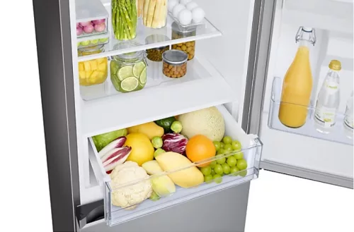 Samsung RB34C652ESA/EF alulfagyasztós hűtőszekrény ezüst