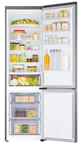 SAMSUNG RB38C600CS9/EF alulfagyasztós hűtőszekrény, 390 L, SmartThings AI energia funkcióval, inox
