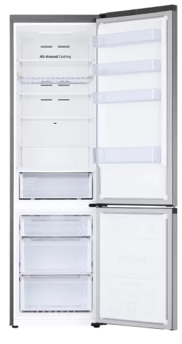 SAMSUNG RB38C672CSA/EF Alulfagyasztós hűtőszekrény Wi-fi-vel 390 L, fémes grafit